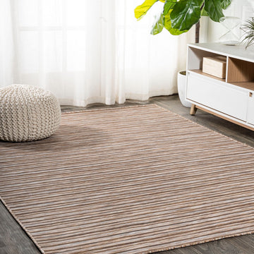 Finn Modern Farmhouse Pinstripe Area Rug